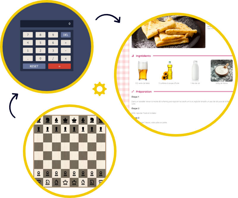 Exemples d'exercices HTML/CSS